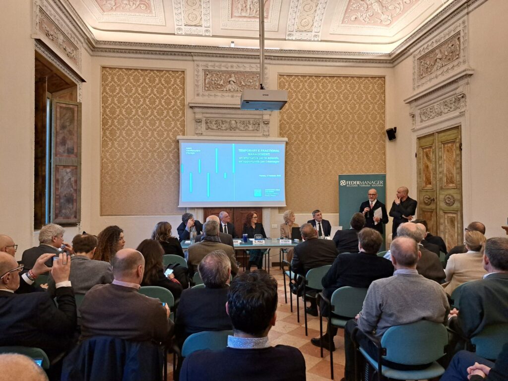 EMILIA ROMAGNA ECONOMY - Temporary e Fractional Manager