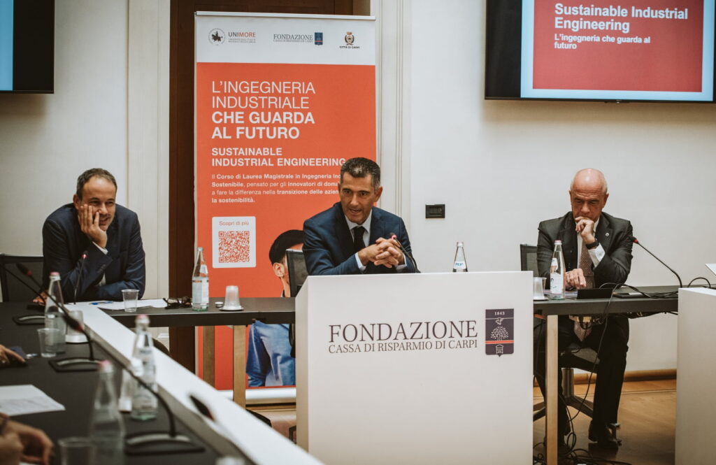 EMILIA ROMAGNA ECONOMY - Sustainable Industrial Engineering al via il nuovo corso di laurea magistrale nel polo universitario di Carpi|EMILIA ROMAGNA ECONOMY - Sustainable Industrial Engineering al via il nuovo corso di laurea magistrale nel polo universitario di Carpi||